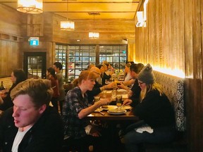 Crowbar restaurant in East Vancouver.