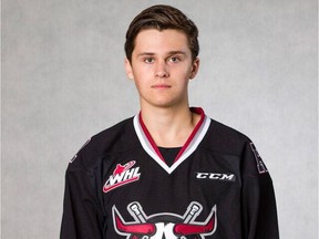 Vancouver Giants General Manager Barclay Parneta announced Jan. 10, 2019 that the Vancouver Giants have acquired 2001-born defenceman Nicholas Draffin (Lethbridge, AB) from the Red Deer Rebels in exchange for a seventh-round pick in the 2021 WHL Bantam Draft. [PNG Merlin Archive]