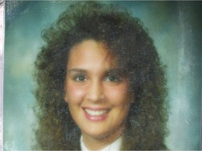 Copy of a high school graduation picture of Wanda Martin, shot to death on Sept. 6, 1994 in Richmond when she was age 20.