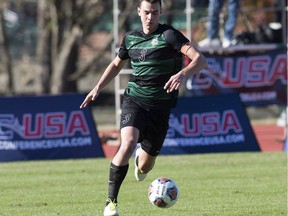 UNC-Charlotte defender Callum Montgomery, from Lantzville, B.C. became the first of three Canadians to go in top 10 of MLS SuperDraft on Friday in Chicago. Pictured here is Montgomery in a handout photo.