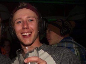 The last known photo of Ryan Shtuka, attending a party in Sun Peaks. He was reported missing the next day.