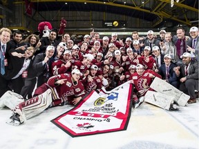 The Chilliwack Chiefs won their first RBC Cup on Sunday, May 20, 2018 by beating the Wellington Dukes (OJHL) 4-2 in the final in Chilliwack.