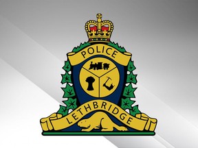 Lethbridge police logo.