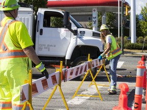 A Fortis gas line upgrade between Vancouver and  Coquitlam is scheduled to be completed in 2019, with 12 kilometres of new gas line being built and roads along the project route facing disruptions during construction.