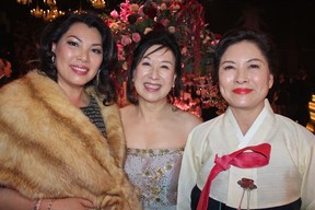 CARE GIVERS: Maggie Yeung, Isabel Hsieh and Jura Kim staged a record setting fundraising night benefiting B.C. Children’s Hospital Foundation’s Sunny Hill Health Centre Campaign.