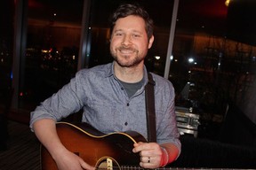 Vancouver-based musician Dan Mangan entertained at the cocktail party following the unveiling of Seth Rogen, Evan Goldberg and Jimmy Pattison’s local hometown stars.