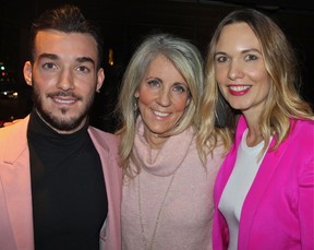 PINK SHIRT DAY: Vancouver Whitecaps FC’s Russell Teibert, CKNW Kids Fund’s Sara Dubois-Phillips and Pink Shirt Day Luncheon co-chair Britt Ines helped kick off the 2019 Pink Shirt Day Campaign focused on cyber bullying.