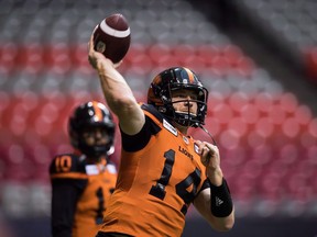 The Ottawa Redblacks have signed QB Jonathon Jennings last of the BC Lions