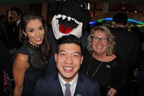 Lindsay Petrie, Ryan Yao and Tillie Williamson’s Canucks Autism Network was one of the beneficiaries of the $650,000 night.