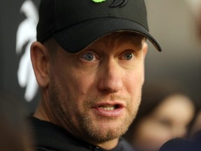 Raptors head coach Nick Nurse speaks to media after Raptors practice in Toronto, Ont. on Monday February 4, 2019.