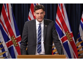 B.C. Attorney General David Eby says preliminary work is being done on studying whether B.C. should license money-service businesses.