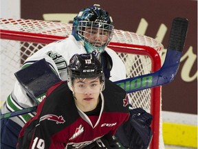 Dawson Holt of the Vancouver Giants, who claims to play his best hockey when the stakes are high, can't wait for the WHL playoffs to start Friday. The Giants face the Seattle Thunderbirds in the opening round.