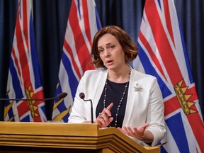B.C. Energy Minister Michelle Mungall.