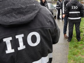 The IIO is investigating after a man was arrested during a prayer vigil in Surrey for the New Zealand victims.