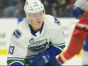 Kole Lind has made big strides in pursuit of an eventual Canucks roster spot.