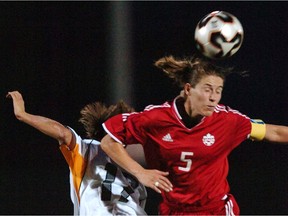 Andrea Neil spent 18 years spent on the Canadian national team, including four straight FIFA Women’s World Cups. When she retired from the team, she held the record for most caps (132) in history.