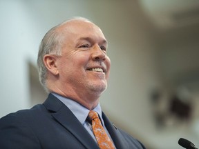 An Angus Reid poll says British Columbia Premier John Horgan has the approval of more than half of his province this quarter, with the backing of 52 per cent of B.C. residents.