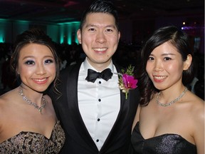 YOUTH LEADERS: Timothy Hsia, Cheryl Kwok and Modi Liu chaired this year’s S.U.C.C.E.S.S. gala that raised $531,000 to support early child development and youth programs.