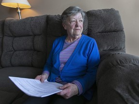 Norma McLeod is a Victoria woman who has difficulty breathing. She lost her licence and her car was impounded because she could not give a proper breath sample in Victoria, B.C. April 19, 2019. Photo: Darren Stone, Times Colonist