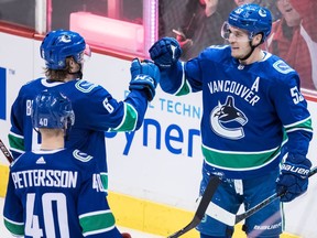 Elias Pettersson, Brock Boeser and Bo Horvat will have to improve to the point that they are considered NHL frontliners for the Vancouver Canucks to make the playoffs next season.