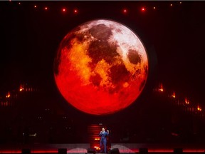 Michael Buble launches his new Love Tour at Rogers Arena in Vancouver on Friday, April 12, 2019.