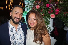 Karim and Shila Kamrani were among the 20-committee members that orchestrated the record setting night for B.C.’s first independent school for children and adolescents with autism. Photo by Fred Lee.