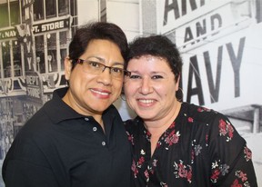 Army & Navy staffers Anita Del Aguila, store manager, and Rosa Fernandes have been with the iconic department store for 24 and 29 years, respectively.