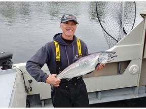 Nanaimo, B.C. -- Andrew Turkstra, owner/operator of Reel Time Fishing Charters. [PNG Merlin Archive]