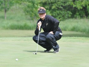 Purdue University grad Brian Carlson had the first round lead Thursday at the Canada Life Open, shooting a 9-under 63 at Point Grey Golf and Country Club. Photo: Purdue Athletics