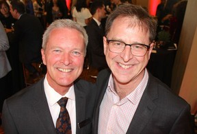 ARC board of director Colin Hansen thanked B.C. Health Minister Adrian Dix for the $2 million gift to help improve the lives of some 800,000 British Columbians living with arthritis. Photo: Fred Lee.