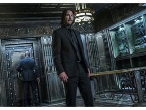 Keanu Reeves in a scene from John Wick: Chapter 3 - Parabellum.