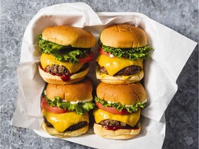 Classic Beef Burgers.