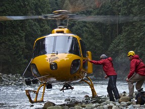 members of the North Shore Rescue team found two lost hikers at Cypress Provincial Park at around 3:20 a.m. Saturday.