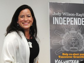 Jody Wilson-Raybould announces that she will seek re-election as an independent candidate in Vancouver on May 27, 2019.