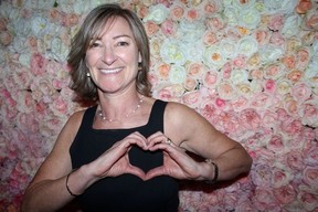Children’s Heart Network provincial coordinator Samantha Aiken thanked attendees for their generosity and support to families living with congenital heart disease. Photo: Fred Lee