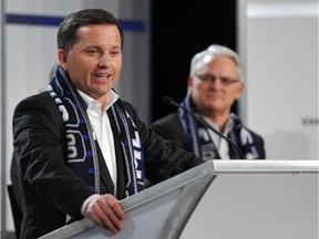 Vancouver Whitecaps co-owner Jeff Mallett at a 2009 press conference announcing the city had been granted a Major League Soccer team. Photo: Jon Murray/The Province
