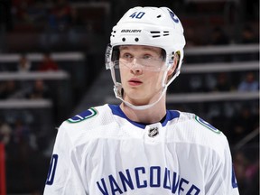 Vancouver Canucks' Elias Pettersson.