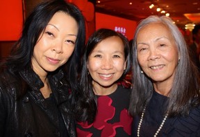 Helping to realize the Chinatown Storytelling Centre were Adele Chan, Lillian Hum, and Shirley Chan. Photo: Fred Lee.