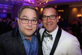 Howard Blank assumed auctioneer duties at the Zajac Ranch for Children benefit hosted at Peter Jackman’s Terminal City Club. Photo: Fred Lee.