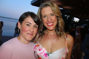 B.C. Women’s Health Foundation CEO Genessa Greening and chief strategy officer Jennifer Murtagh saw $425,000 raised at their Dazzling Love house party. Photo: Fred Lee.