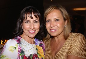 Michelle Weinberg and Melita Segal were among 100 guests that supported the purchase of a new state of the art screening equipment for newborns. Photo: Fred Lee.