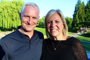 Richmond Hospital Foundation board member Harold Goodwyn and his wife Leanne hit the fairways and post tourney dinner to support local health care in their community. Photo: Fred Lee.
