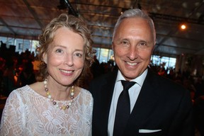 With the departure of Kathleen Bartels, interim director Daina Augaitis and board chair David Calabrigo welcomed attendees to the fundraiser that included an exclusive preview of VAG’s newest exhibition, Alberto Giacometti: A Line Through Time. Photo: Fred Lee.