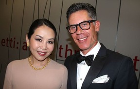 Priscilla Lam and Don Stuart were among the city’s arts patron that made the scene to support artists, the creative economy and the city’s vibrant arts scene. Photo: Fred Lee.