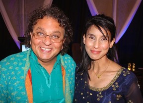 Celebrated chef Vikram Vij and Indian Summer Festival board chair Neeta Soni welcomed supporters to the festival’s flagship fundraiser at the Fairmont Waterfront Hotel. The event raised $100,000 to support this year’s festival of arts, music, and ideas. Photo: Fred Lee.