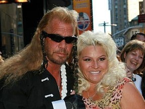 Duane Chapman and Beth Smith from Dog The Bounty Hunter.