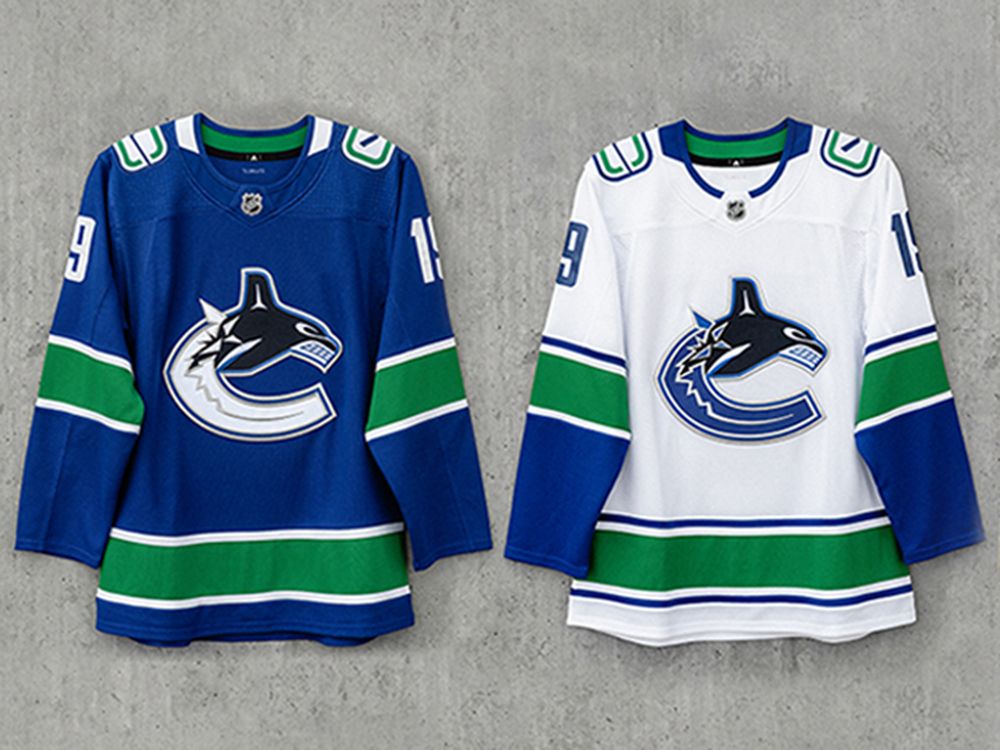 Wanted to see what the Canucks jersey looked like without the