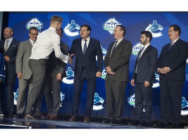 Vasili Podkolzin is picked tenth in the first round of the 2019 NHL Draft Rogers Arena, Friday, June 21.