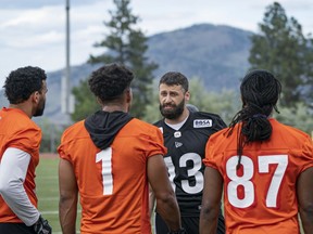 B.C. Lions quarterback Michael Reilly has been nursing an elbow injury during practice this week. He's optimistic he will play, with the team saying he's been held out of practice for an abundance of caution.
