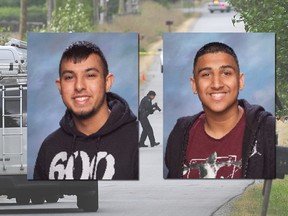 IHIT says 17-year-old Jaskaran (Jesse) Singh Bhangal (left) and 16-year-old Jaskarn (Jason) Singh Jhutty, were killed in a double-shooting in Surrey.